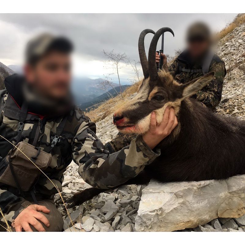chamois hunters in France
