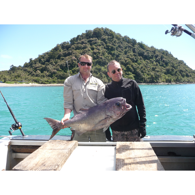 pêche sur l'ile du sud en Nouvelle-Zélande