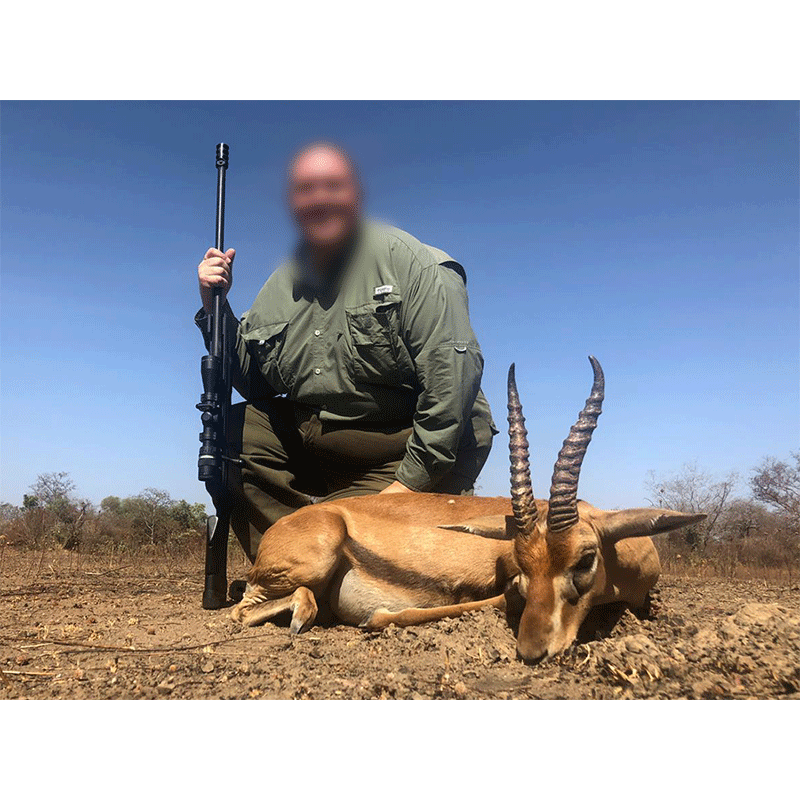 Red-fronted gazelle trophy from the 2019 season in Chad